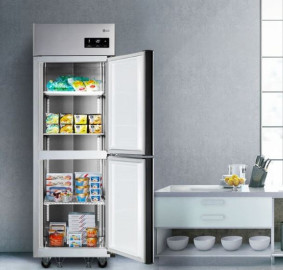 LG전자 ❭ 484L 업소용냉장고 냉장1칸+냉동1칸 C050AH